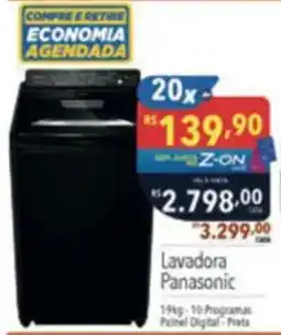 Supermercados Condor Lavadora Panasonic oferta