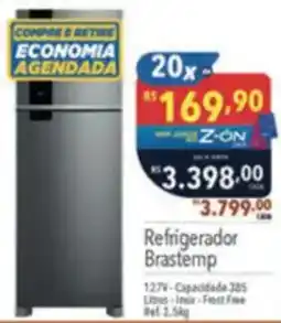 Supermercados Condor Refrigerador Brastemp oferta