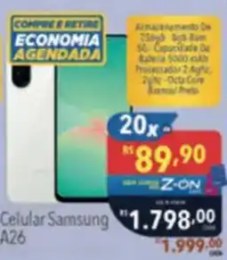 Supermercados Condor Celular Samsung A26 oferta