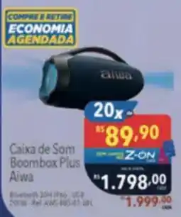 Supermercados Condor Caixa de Som Boombox Plus Aiwa oferta
