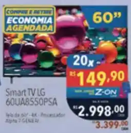 Supermercados Condor Smart TV LG 60UA8550PSA oferta
