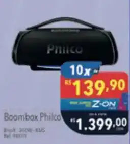 Supermercados Condor Boombox philco oferta