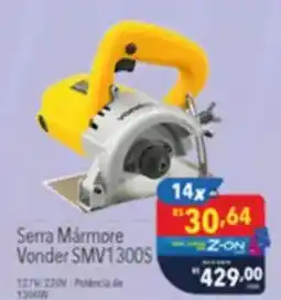 Supermercados Condor Serra Mármore Vonder SMV1300S oferta