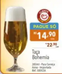 Supermercados Condor Taça bohemia oferta