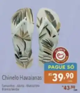 Supermercados Condor Chinelo Havaianas oferta