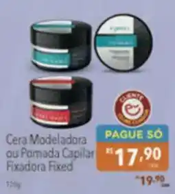 Supermercados Condor Cera Modeladora ou Pomada Capilar Fixadora Fixed oferta