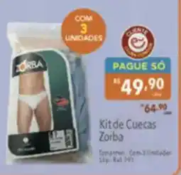 Supermercados Condor Kit de Cuecas Zorba oferta