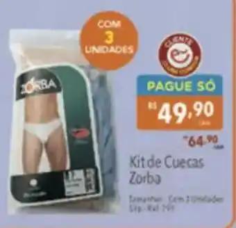 Supermercados Condor Kit de Cuecas Zorba oferta