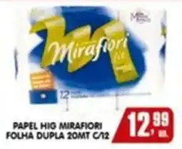 Higa's Supermercado Papel hig mirafiori folha dupla 20mt oferta