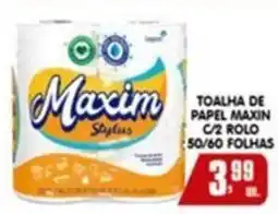 Higa's Supermercado Toalha de papel maxim stylus oferta