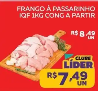 Lider Atacadista Frango à passarinho oferta