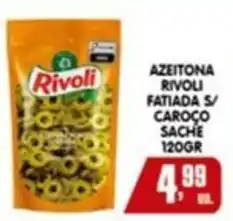 Higa's Supermercado azeitona rivoli fatiada s/ caroço oferta