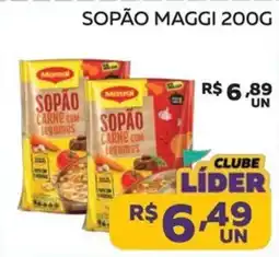 Lider Atacadista Sopão maggi 200g oferta