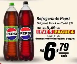 Stok Center Refrigerante Pepsi Original, Black ou Twist oferta