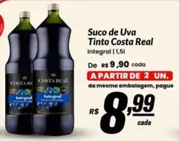 Stok Center Suco de Uva Tinto Costa Real Integral oferta