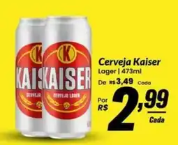 Stok Center Cerveja kaiser oferta