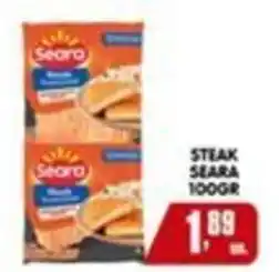 Higa's Supermercado Steak seara oferta