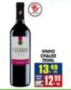 Higa's Supermercado vinho chalise oferta