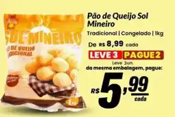 Stok Center Pão de Queijo Sol Mineiro oferta