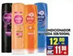 Higa's Supermercado condicionador seda 325/300ml oferta