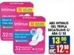 Higa's Supermercado Abs intimus gel tripla seca/suave c/ 32 oferta
