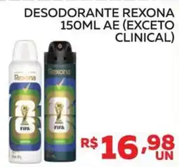 Lider Atacadista Desodorante rexona oferta