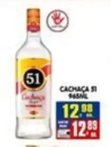 Higa's Supermercado Cachaça 51 oferta