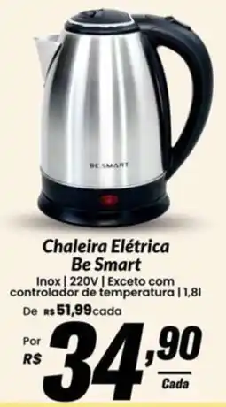 Stok Center Chaleira Elétrica Be Smart oferta