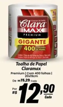 Stok Center Toalha de papel claramax oferta
