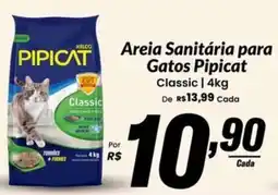 Stok Center Areia Sanitária para Gatos Pipicat Classic oferta
