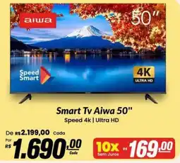 Stok Center Smart Tv Aiwa 50" oferta