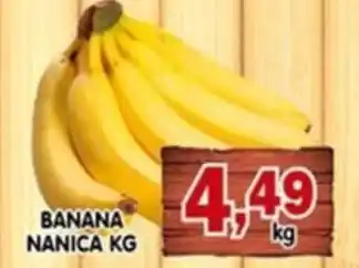 Higa's Supermercado banana nanica kg oferta