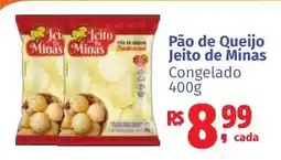 Camiño supermercados Pão de Queijo Jeito de Minas oferta