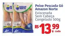 Camiño supermercados Peixe Pescada Gó Amazon Norte oferta