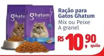 Camiño supermercados Ração para Gatos Ghatum Mix ou Peixe oferta