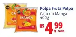 Camiño supermercados Polpa Fruta Polpa Caju ou Manga oferta