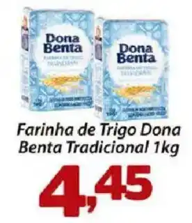 Confiança Supermercados Farinha de Trigo Dona Benta Tradicional oferta