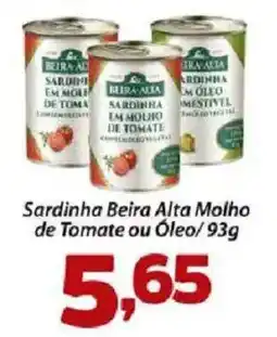 Confiança Supermercados Sardinha beira alta molho de tomate ou óleo oferta
