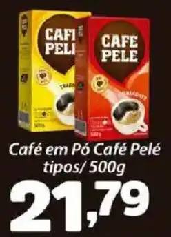 Confiança Supermercados Café em Pó Café Pelé oferta
