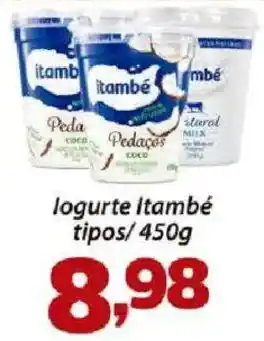 Confiança Supermercados logurte itambé tipos oferta