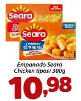 Confiança Supermercados Empanado seara chicken tipos oferta