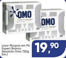 Imec Supermercados Lava-Roupas em Pó Expert Branco Absoluto Omo oferta