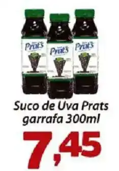 Confiança Supermercados Suco de Uva Prats oferta