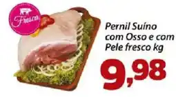 Confiança Supermercados Pernil Suíno com Ossos e com Pele fresco oferta