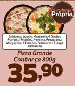 Confiança Supermercados Pizza grande confiança oferta