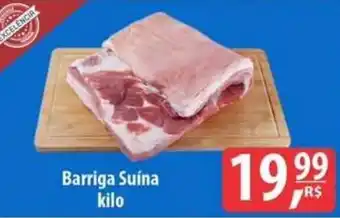 Nevada Supermercados Barriga Suína kilo oferta