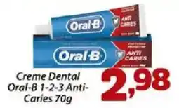 Confiança Supermercados Creme Dental Oral-B 1-2-3 Anti-Caries oferta