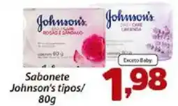 Confiança Supermercados Sabonete johnson's tipos oferta