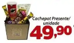 Confiança Supermercados Cachepot Presente oferta