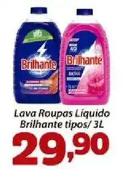 Confiança Supermercados Lava Roupas Líquido Brilhante tipos oferta